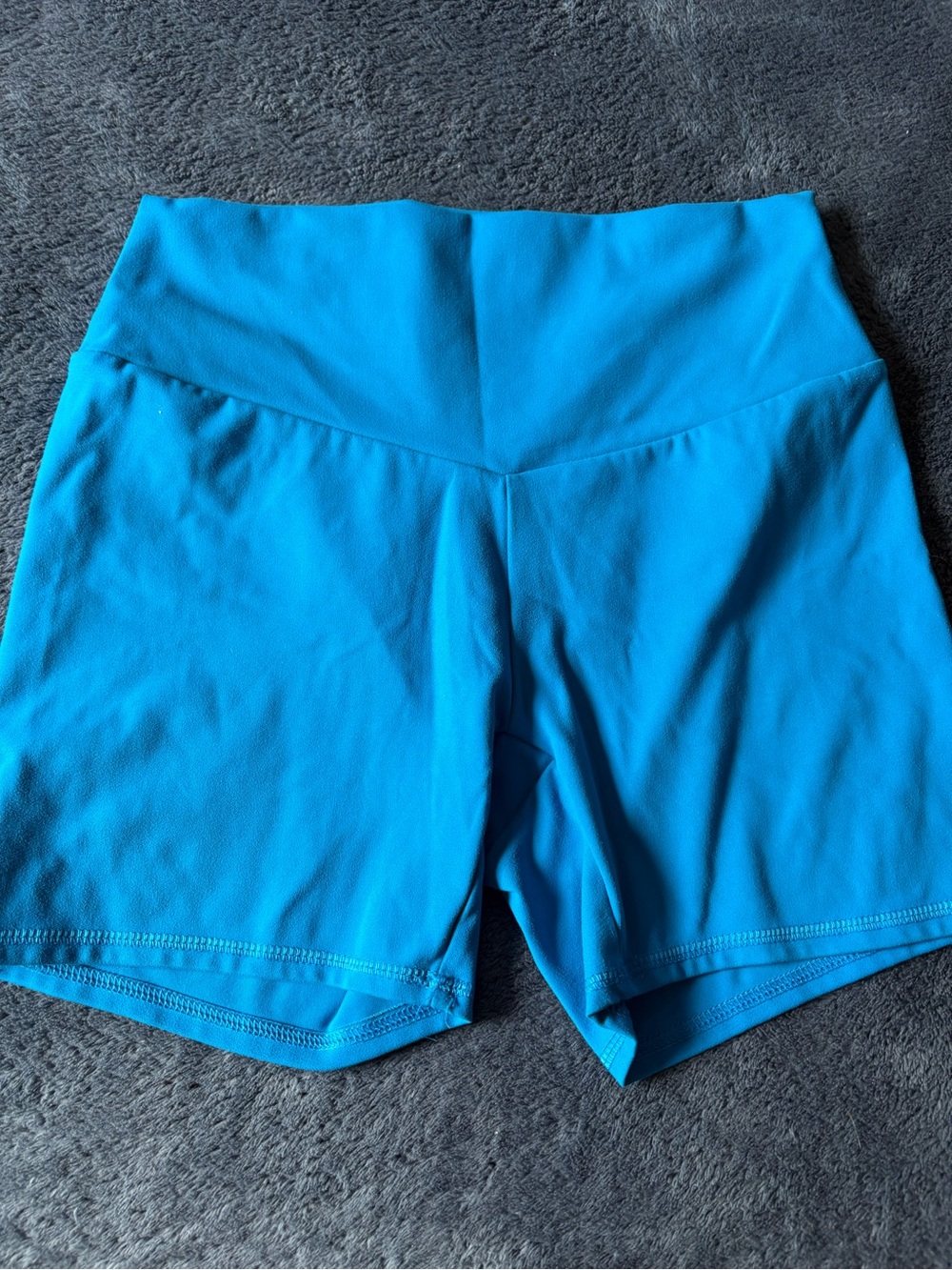 RBX Vibrant Teal High-Waist Bike Shorts
